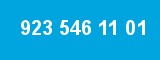 923 546 11 01